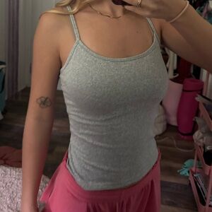 SHEIN Light Gray Camisole Top